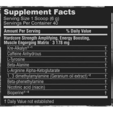 Psycho MUSCLE EXPOSURE Pre Workout Muscle Exposure